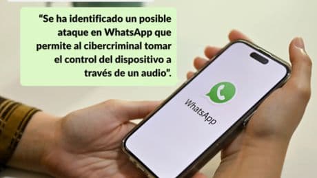 No hay constancia de que puedan controlar tu móvil con un audio de WhatsApp