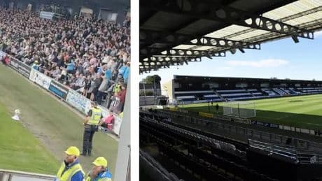Police probe vile footage of Aberdeen supporters mocking disabled St Mirren fan