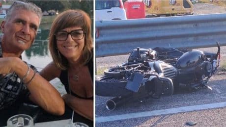 Marito e moglie morti in Harley Davidson, il camionista guidava ubriaco: indagato per omicidio stradale
