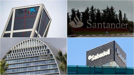 La gran banca española gana el récord de 17.086 millones hasta junio, un 11,8 % más