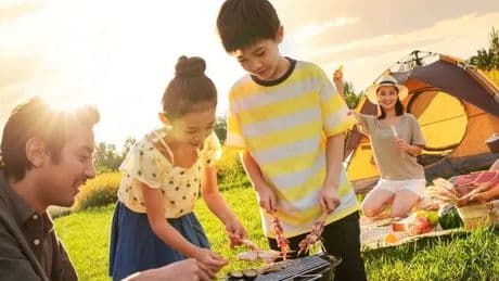 Best-selling portable BBQ that’s ‘ideal for taking on holiday’ hits sale in time for camping season