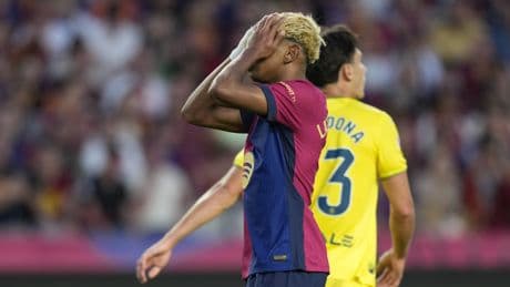 El Villarreal agua en parte la fiesta del Barça