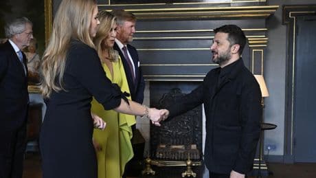 Zelenskyy holds 'substantive meeting' with Trump amid NATO summit