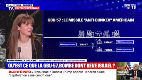 Guerre Iran-Israël: qu’est-ce que la bombe GBU-57 dont rêve Israël?