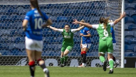 Hibs Women denied Sunshine on Leith moment but set to party into the night