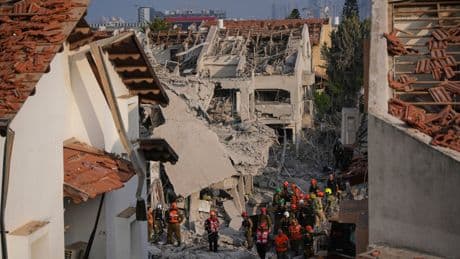 The Latest: Iran launches retaliatory strikes on Israel, killing at least 3 people