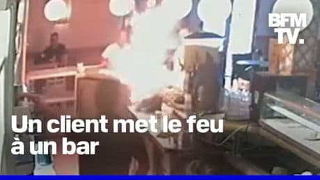 En Espagne, un client met le feu à un bar, mécontent de ne pas avoir eu de mayonnaise ni de ketchup