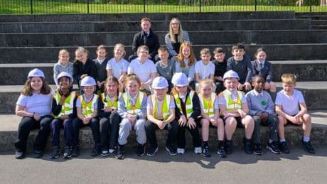 Hamilton pupils learn about dangers of building sites