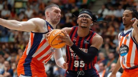 101-105: El Baskonia cierra la primera fase ganando al descendido Coruña
