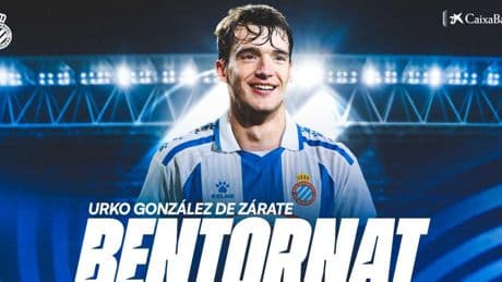 Oficial: Urko regresa al Espanyol, traspasado por la Real Sociedad