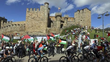 La Audiencia Nacional rechaza la denuncia de una asociación israelí para investigar las protestas propalestinas en La Vuelta
