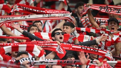 "La afición del Athletic ha sabido reconocer el esfuerzo del equipo"