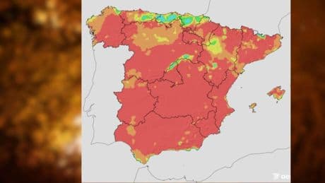La Aemet avisa: el peligro de incendios sigue en la mayor parte de España