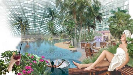 The £75million indoor tropical waterpark that nearly opened in the UK