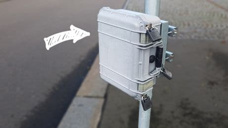 Unscheinbarer Kasten am Straßenrand: Er hat entscheidenden Einfluss auf den künftigen Verkehr