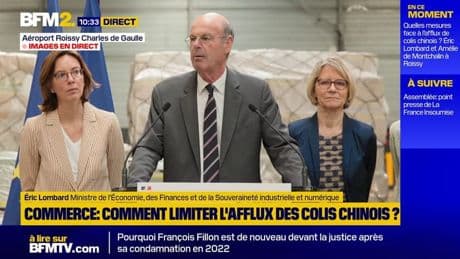 E-commerce: Éric Lombard évoque un "afflux massif de petits colis, (...) menace pour le petit commerce"