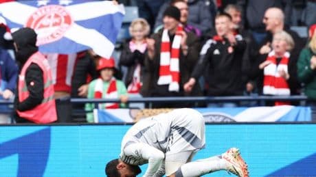 Emotional Oday Dabbagh dedicates Aberdeen Scottish Cup winner to Palestine and reveals prophecy that came true