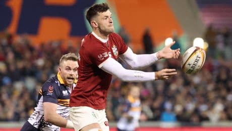 Rugby : nouvelles rassurantes pour l'Écossais Kinghorn, touché à un genou avec les Lions