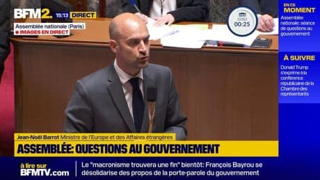 Jean-Noël Barrot : "Le gouvernement israélien hypothèque la sécurité d'Israël"