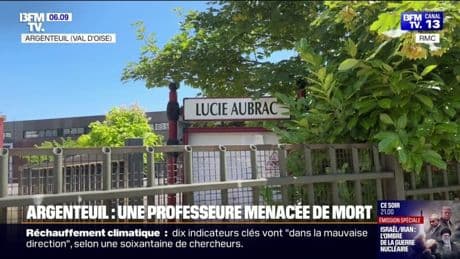 Argenteuil: une professeure du collège Lucie Aubrac menacée de mort