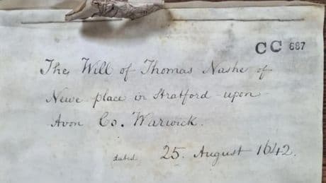Maison de Shakespeare: un testament disparu pendant 150 ans au cœur d’une bataille juridique