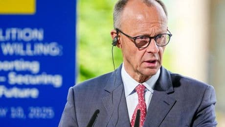 Bundeskanzler Friedrich Merz: Russlands Gesprächsbereitschaft zu Ukraine-Krieg „bei Weitem“ nicht genug
