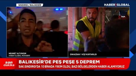 Balıkesir'deki depremde can kaybı