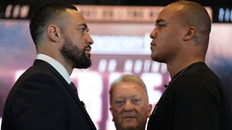 Joseph Parker reveals where Fabio Wardley ranks among biggest punchers he’s faced