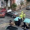 Bins on busy junction are making an accident blackspot, families warn
