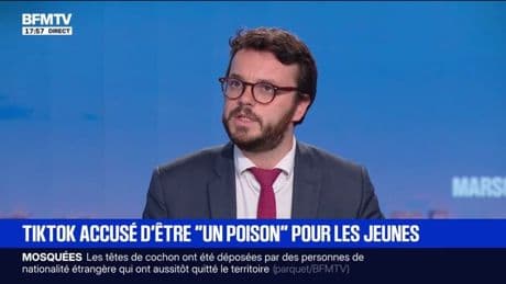 Fermeture de TikTok: "Aujourd'hui, le droit européen le permet ", affirme Arthur Delaporte, président de la commission d'enquête sur TikTok