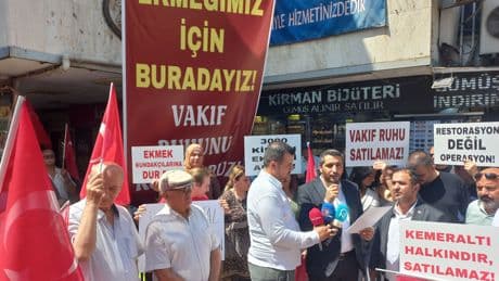 Salepçioğlu İşhanı esnafı tahliyeye karşı ses yükseltti: “Bıçak kemiğe dayandı”