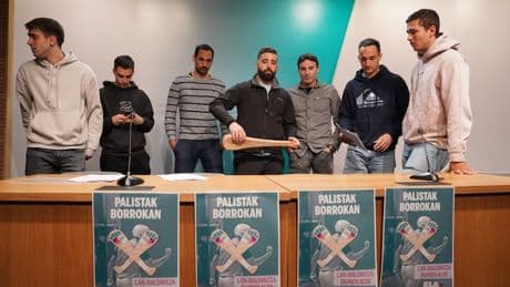 Los palistas en huelga denuncian que Innpala actúa con «prácticas que vulneran nuestros derechos como trabajadores»
