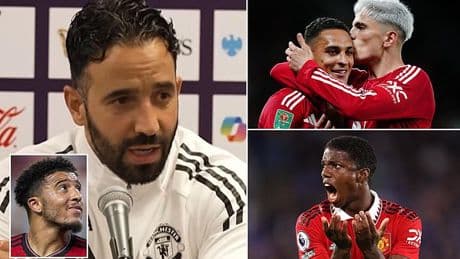 Ruben Amorim reveals he WILL welcome 'Bomb Squad' players back into the Man United fold if they are not sold after leaving them at home amid US pre-season tour