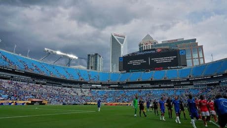Thunderstorm forces players off in Chelsea’s CWC last-16 clash with Benfica