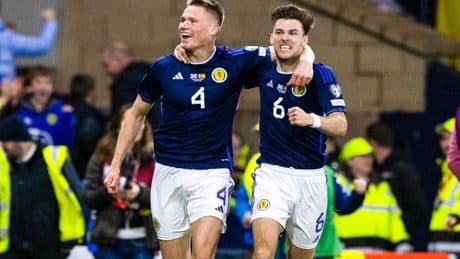 Scott McTominay and Kieran Tierney out of Liechtenstein clash as Steve Clarke dealt another blow