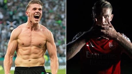 Arsenal confirm £64m Viktor Gyokeres transfer as Mikel Arteta's side FINALLY sign a striker... as new signing is handed iconic shirt number
