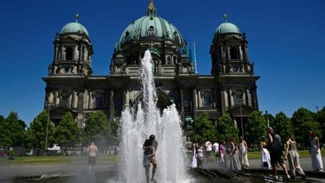 L'Allemagne sue sous la canicule qui a essoré l'Europe