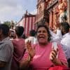 Protests erupt in Sri Lanka's capital over the arrest of ex-president Wickremesinghe