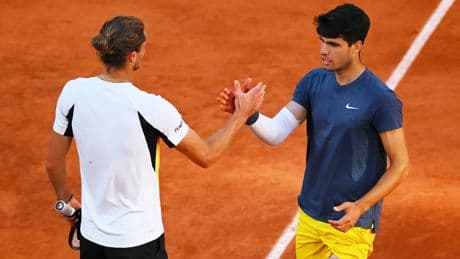 Zverev se rinde a Alcaraz y lo compara con Nadal y Federer: "El único diferente es Carlos"