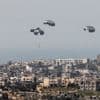 Legerfunctionaris: Israël staat voedseldroppings per parachute van andere landen toe in Gaza