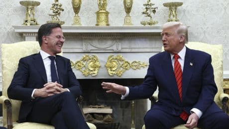 Trump posts NATO chief's gushing message of praise for 'extraordinary' Iran action