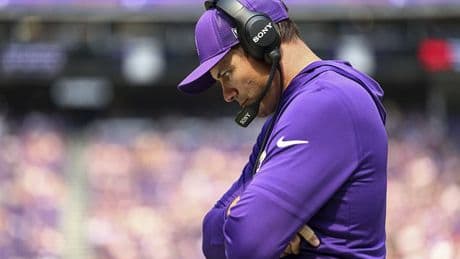 Vikings coach Kevin O'Connell caught swearing at his players during angry hot mic moment