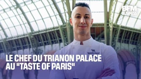 Le chef du Trianon Palace au ''Taste of Paris"