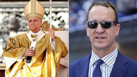 Peyton Manning reveals bold plan to bring Chicago Bears fan Pope Leo XIV on his ESPN show