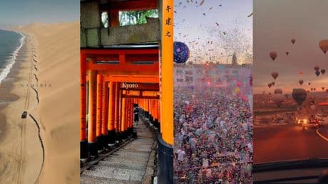 Vacanze estate 2025, le 10 mete più instagrammabili: dalle mongolfiere in Cappadocia al deserto in Namibia, dalla feste a Ibiza all'animo zen di Kyoto