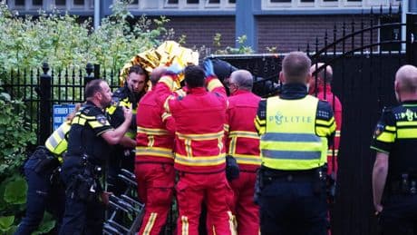 Man gespietst op hekwerk in Stadspark in Groningen