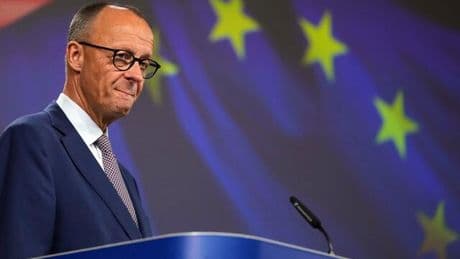 Merz auf Tour: Zwischen Offensive und Defensive: Kanzler Merz in Brüssel
