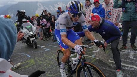 Tour de France: Florian Lipowitz geht im Finale der Königsetappe die Energie aus