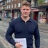 Battle of the political pin-ups: 'Stunning' Lib Dem leader and champion boxer both vie to woo the voters in local elections