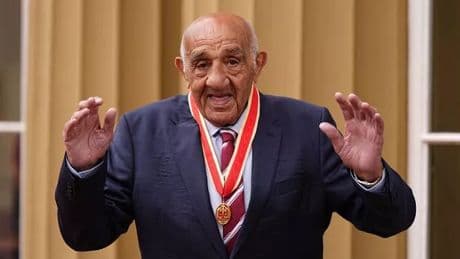 Trailblazer Sir Billy Boston receives rugby league's first knighthood in private ceremony